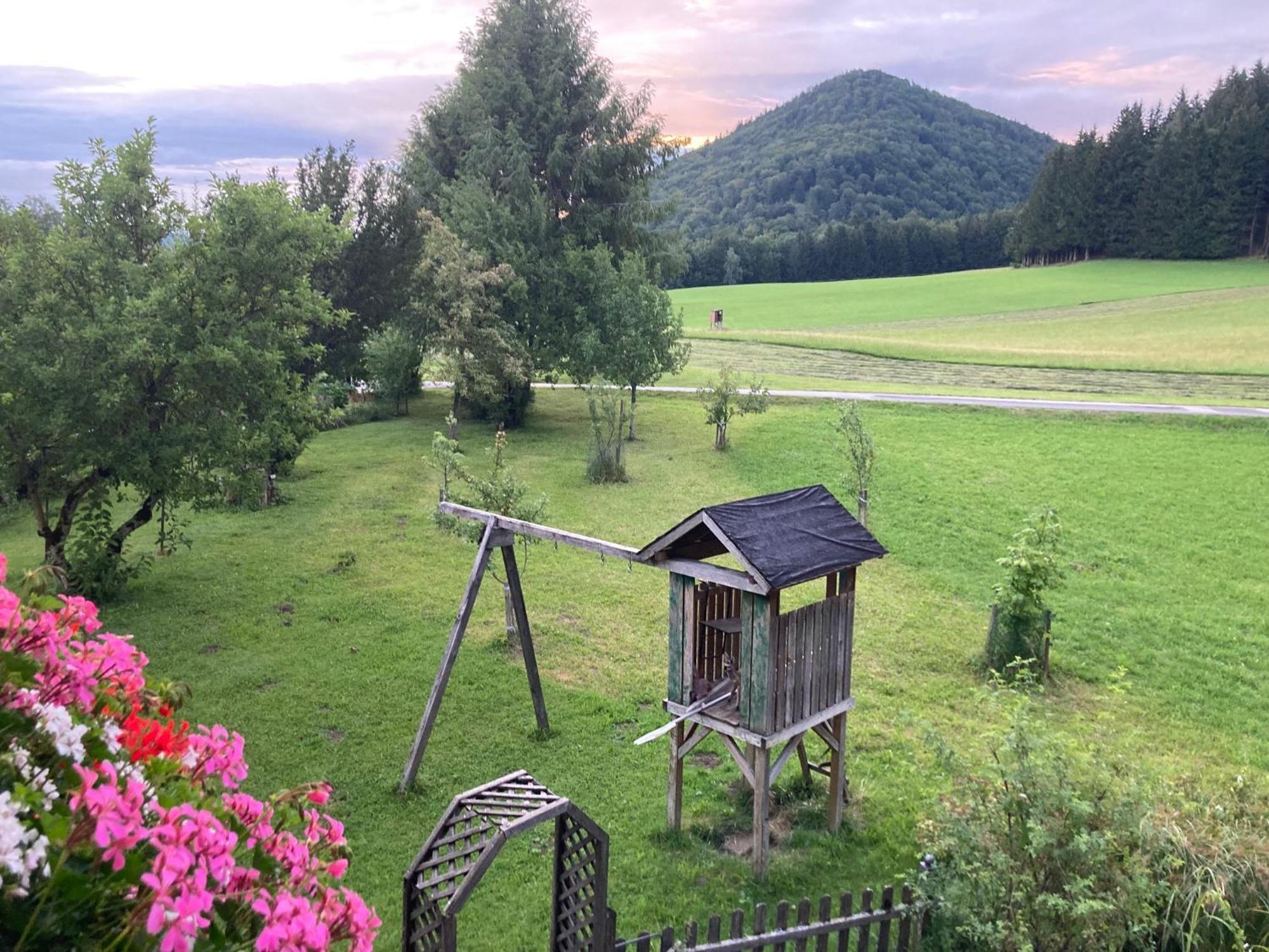 Obereggut Leilighet Hof bei Salzburg Eksteriør bilde