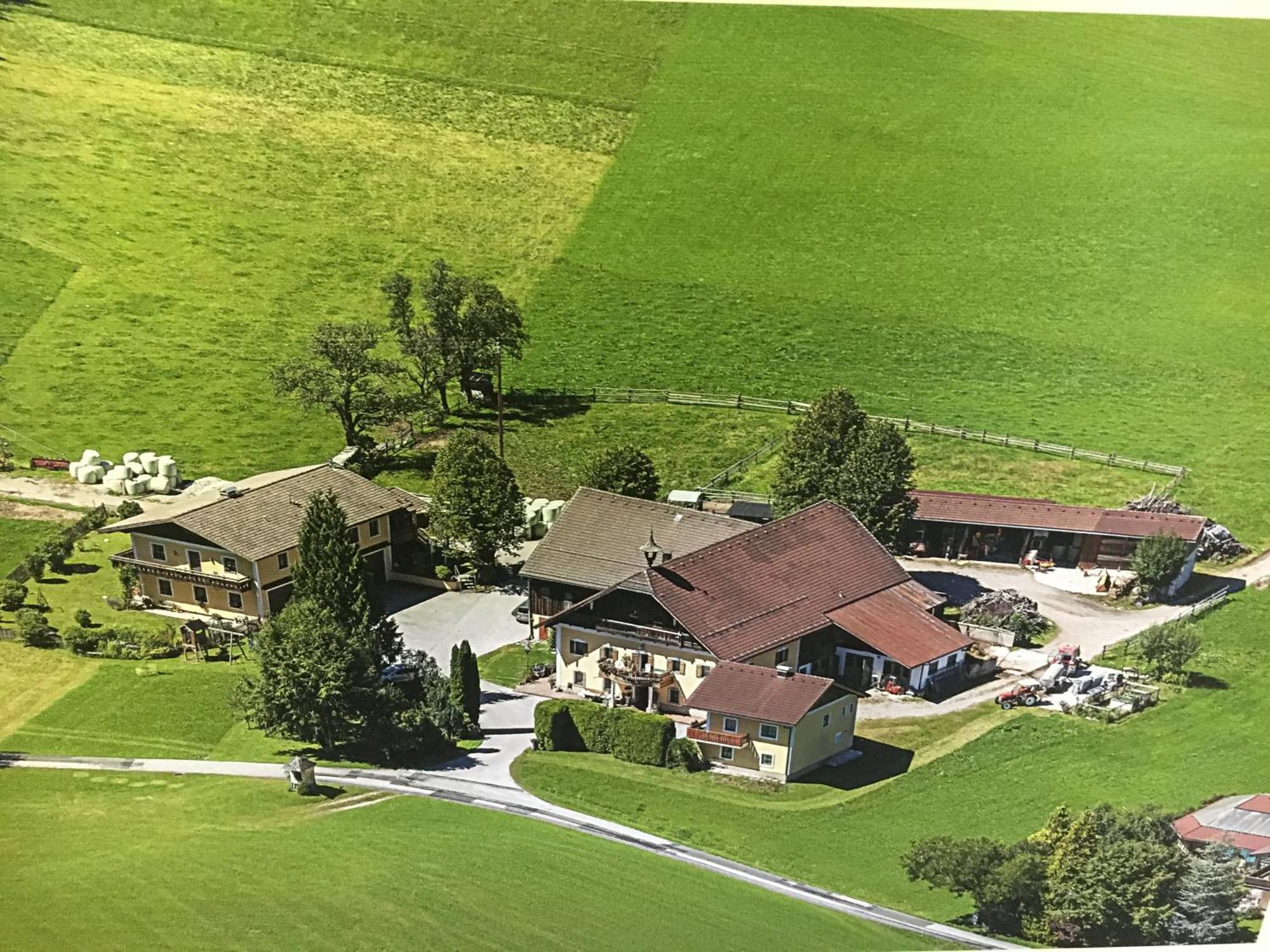 Obereggut Leilighet Hof bei Salzburg Eksteriør bilde