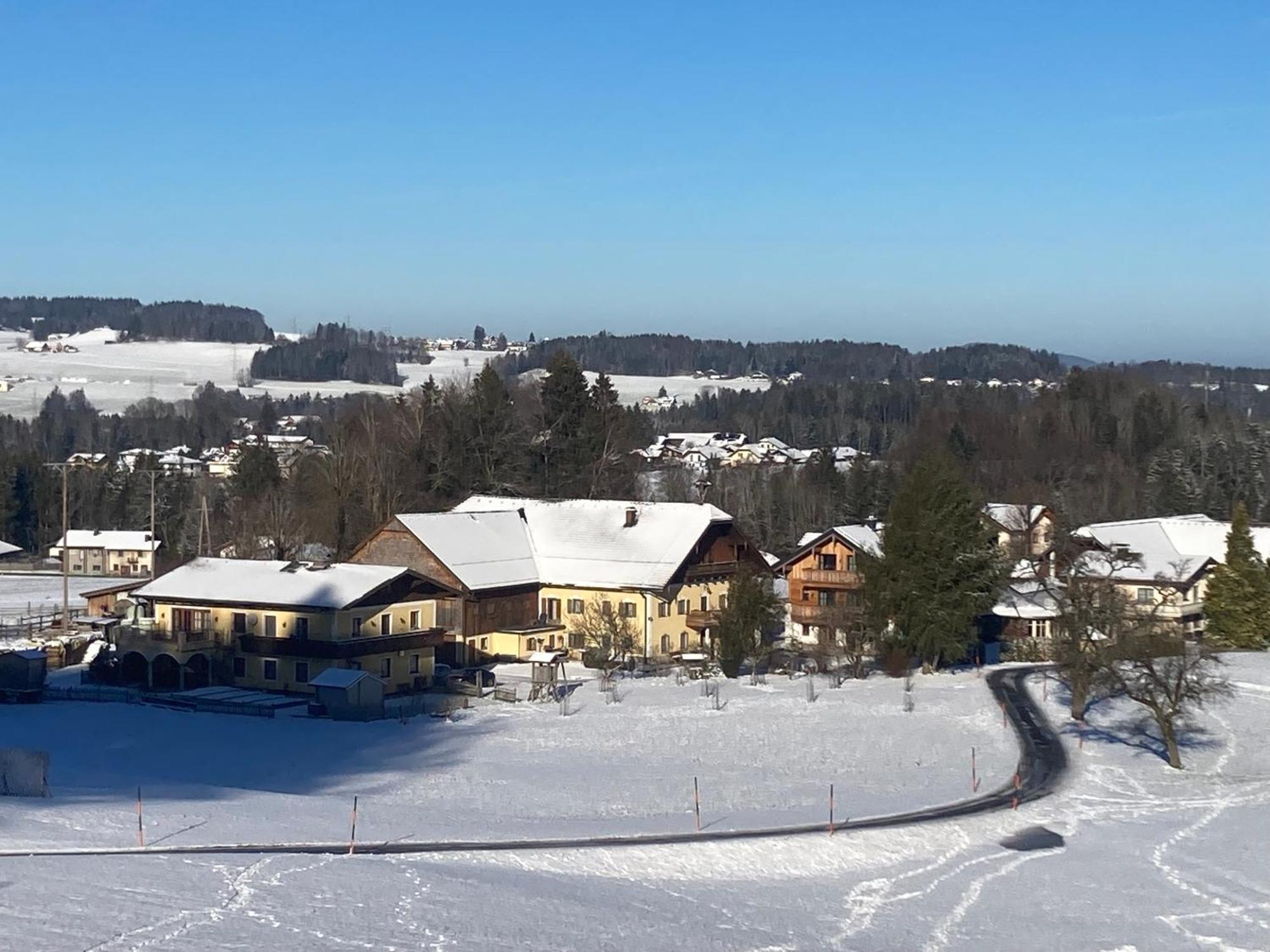 Obereggut Leilighet Hof bei Salzburg Eksteriør bilde